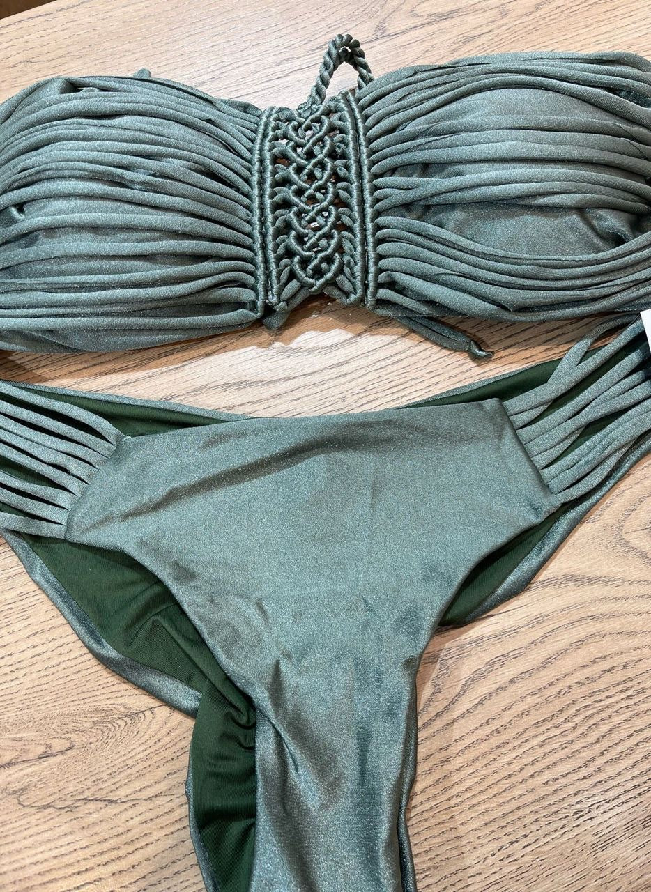 Bikini Strapless Macramé ✨