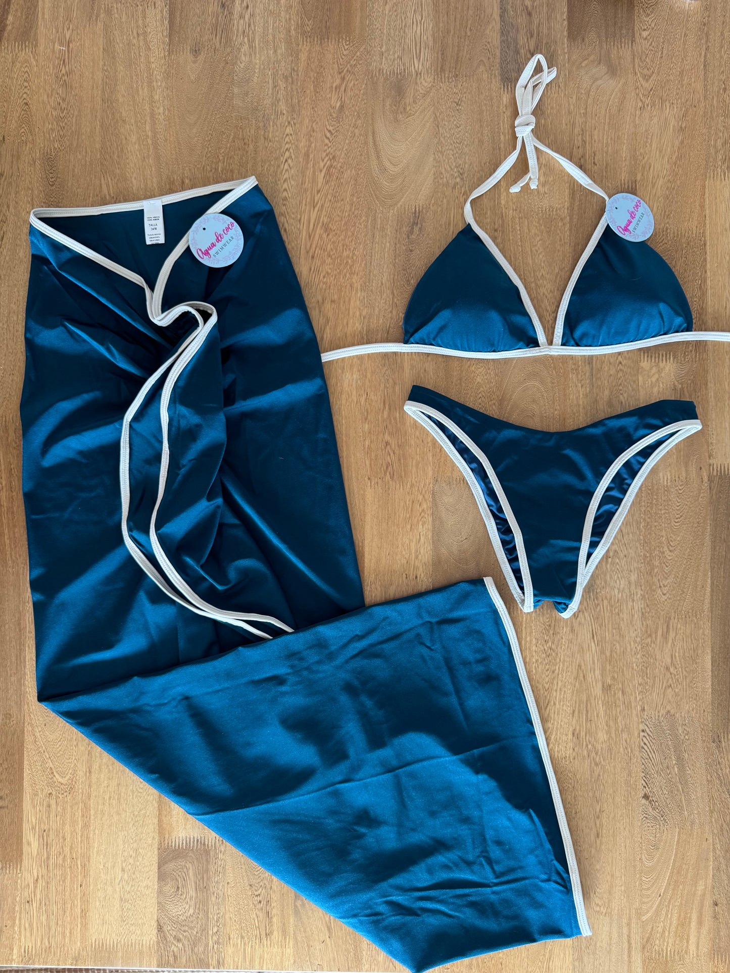 Set 3 piezas Falda Bolero 👙⚡️