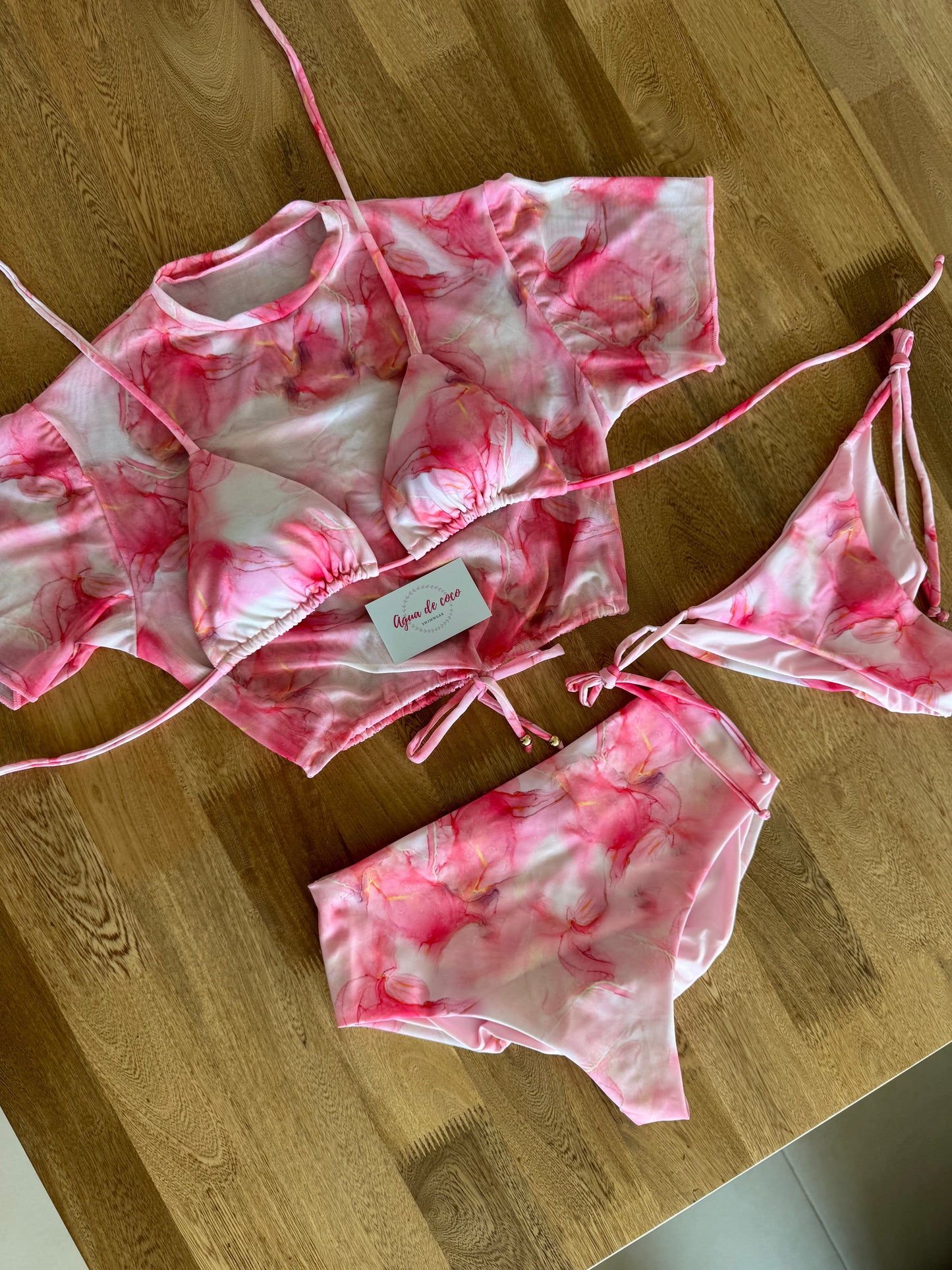 Set 4 piezas Marmolizado 🧜‍♀️