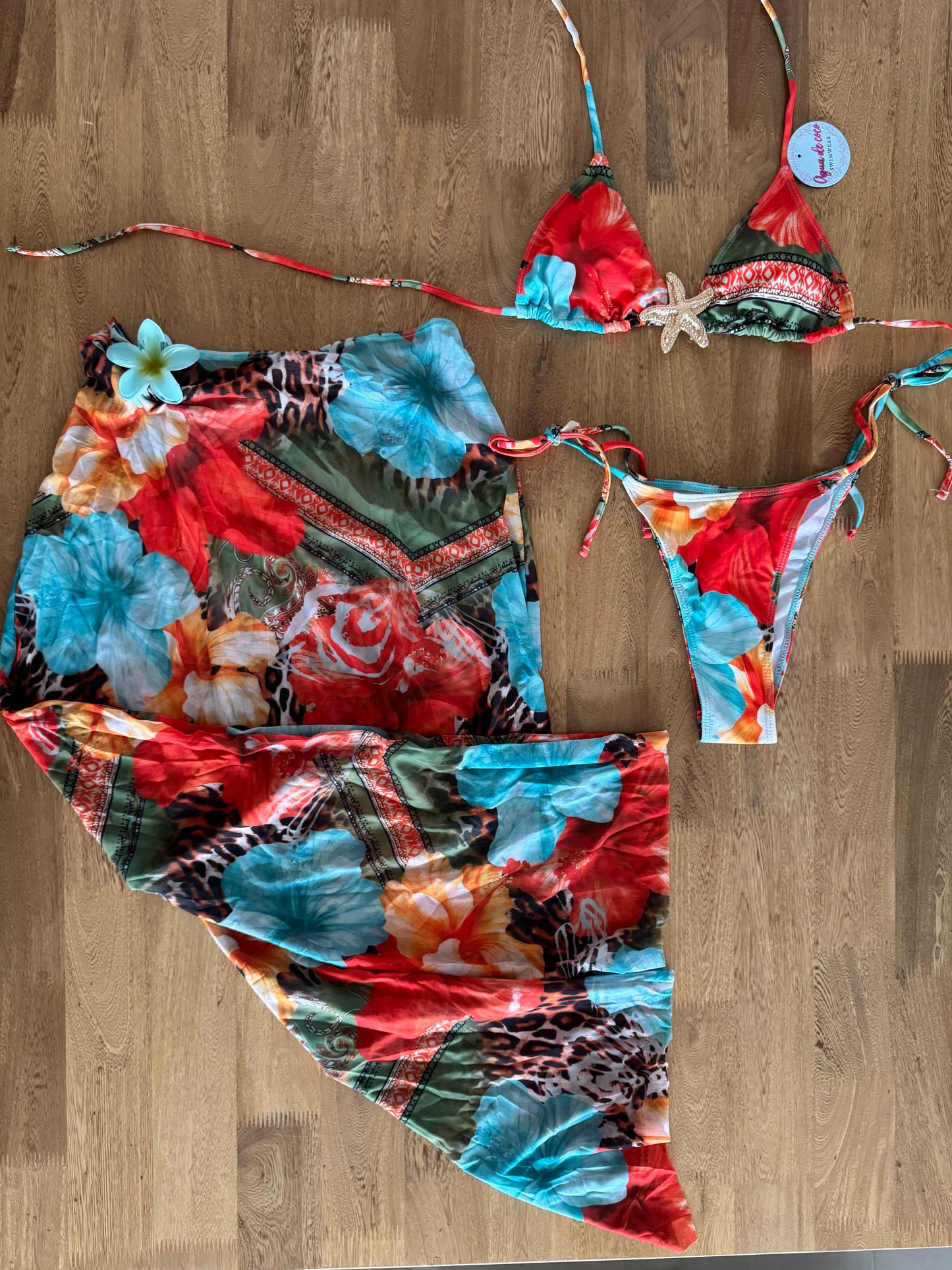 Set 3 piezas Rio 🐚👙