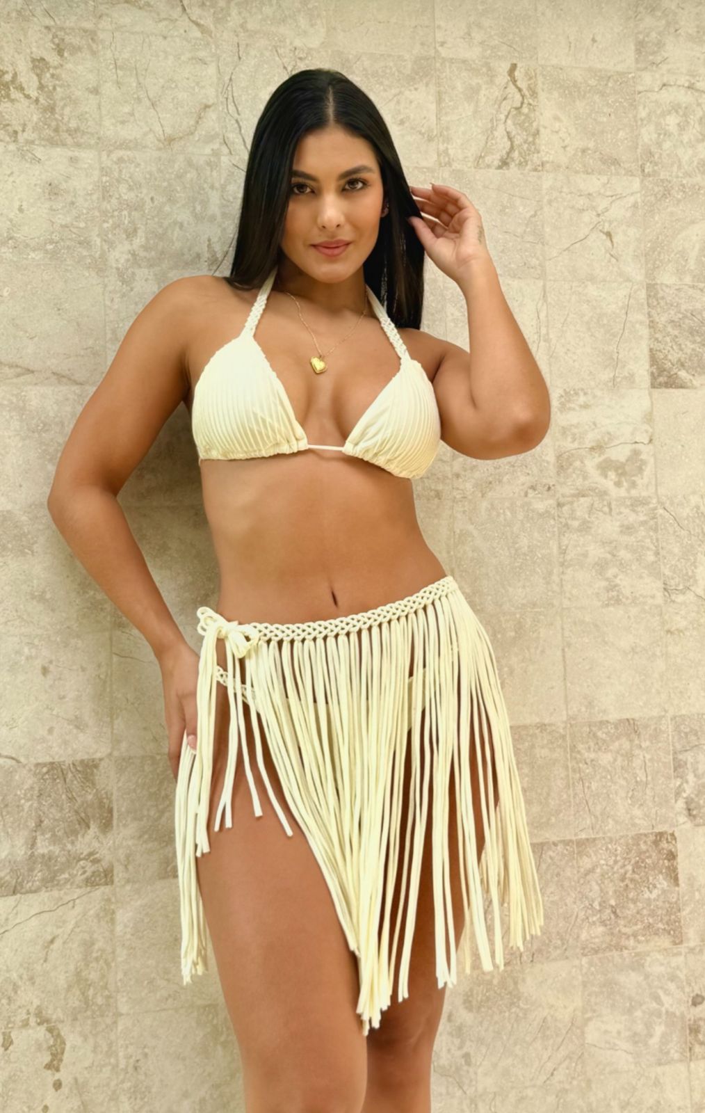 Falda Macramé 🌸👙
