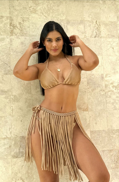Falda Macramé 🌸👙