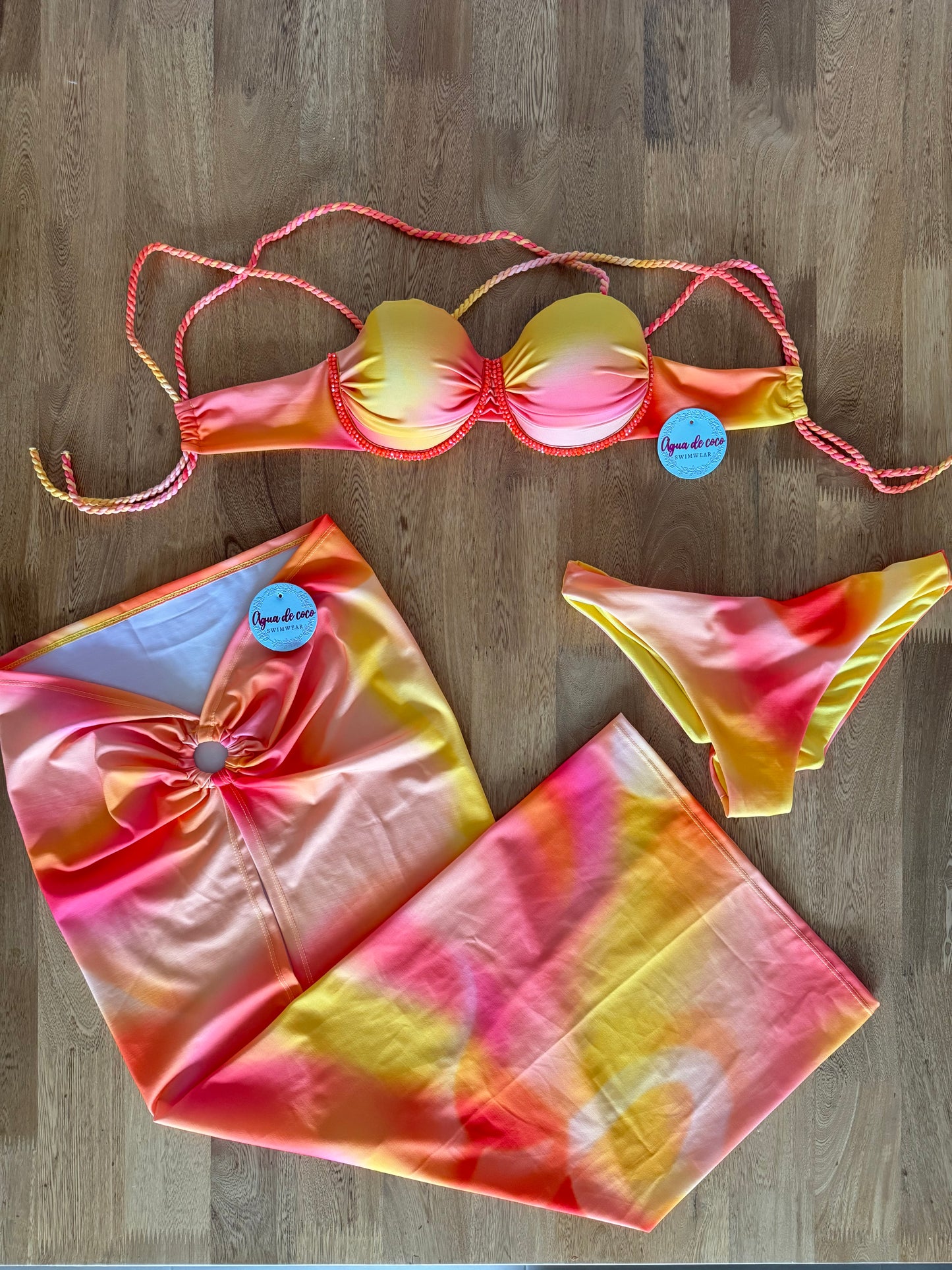 Set 3 piezas Alana 🌸👙