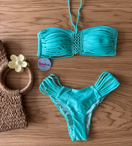 Bikini Strapless Macramé ✨