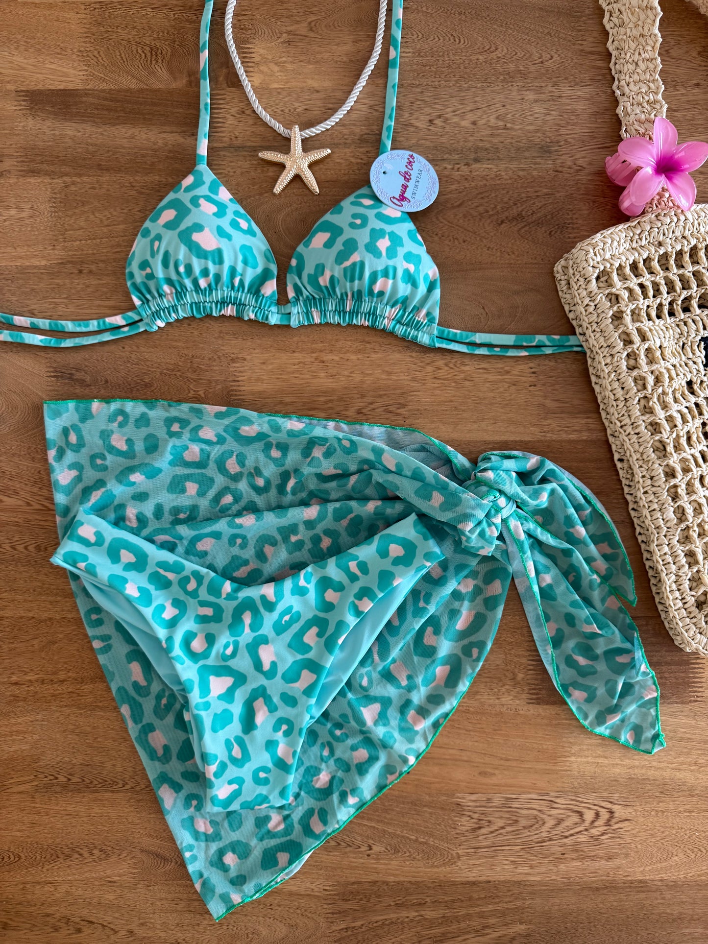 Set 3 Piezas Animal Print 👙