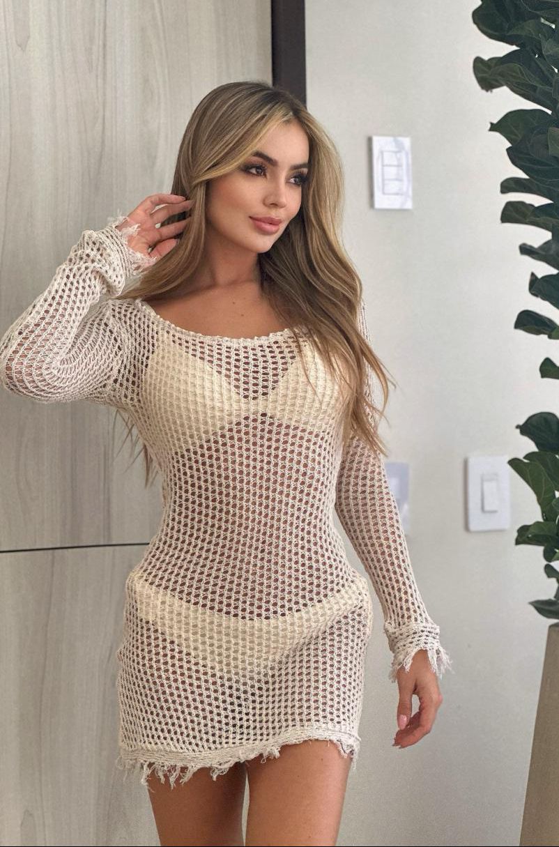 Vestido corto tejido ✨