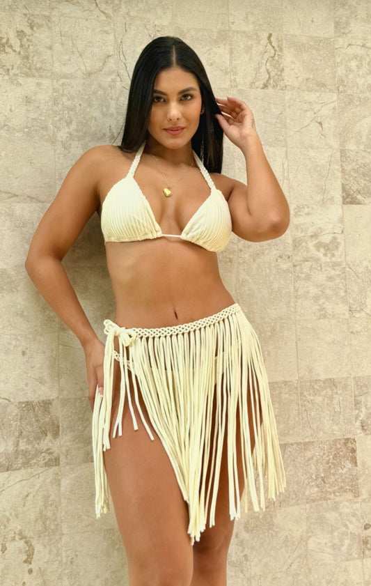 Falda Macramé 🌸👙